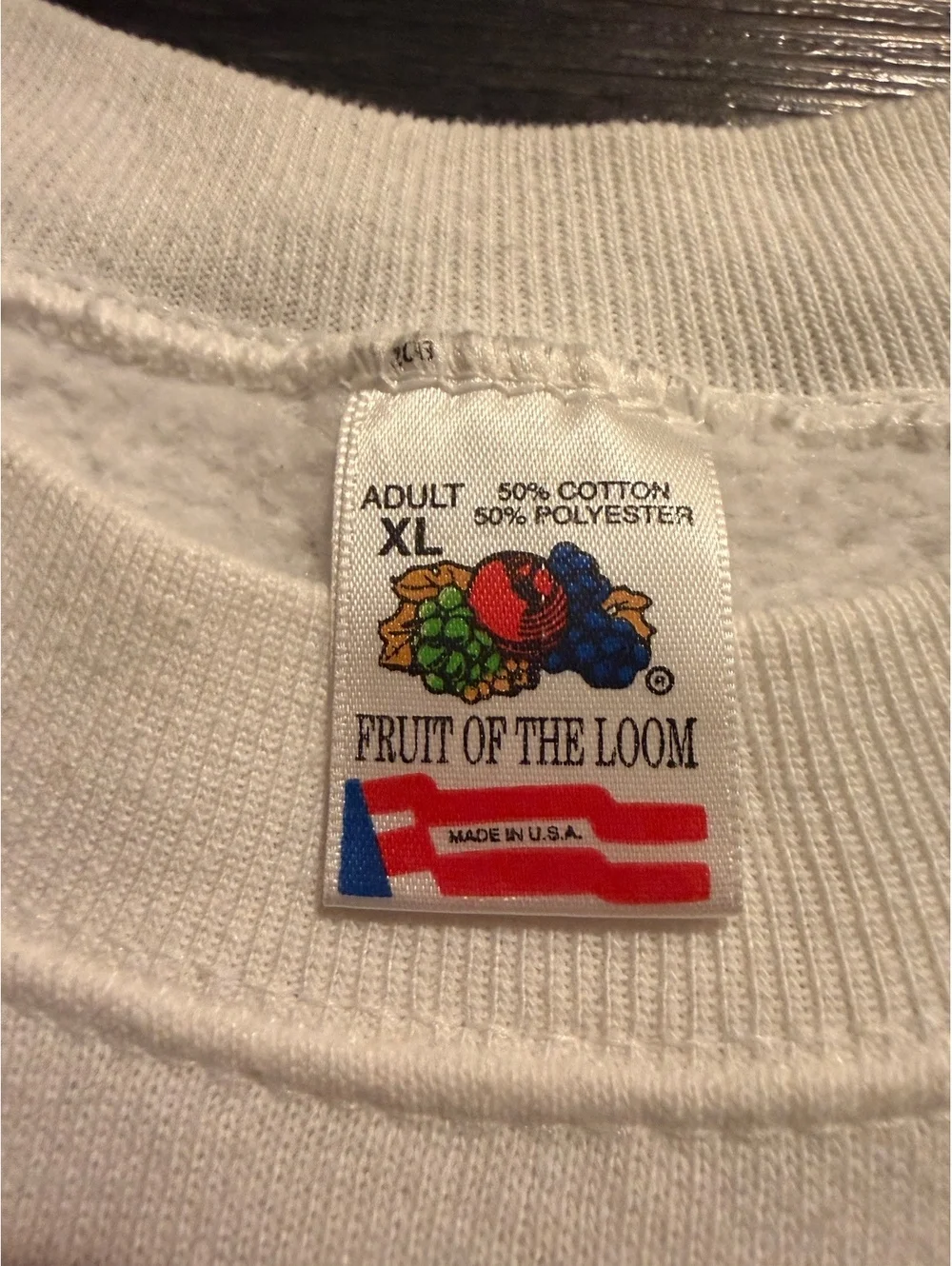 VINTAGE 90s Deadstock Fruit of the Loom Southwest Crewneck XL